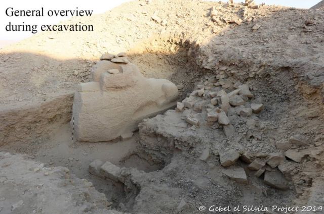 3,000-year-old Ram-headed Sphinx discovered