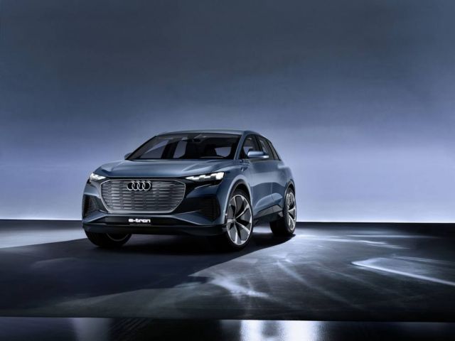 Audi Q4 e-tron concept at Geneva Motor Show (8)