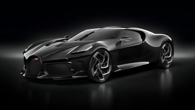 Bugatti La Voiture Noire Coupe unique Hyper Sports car 