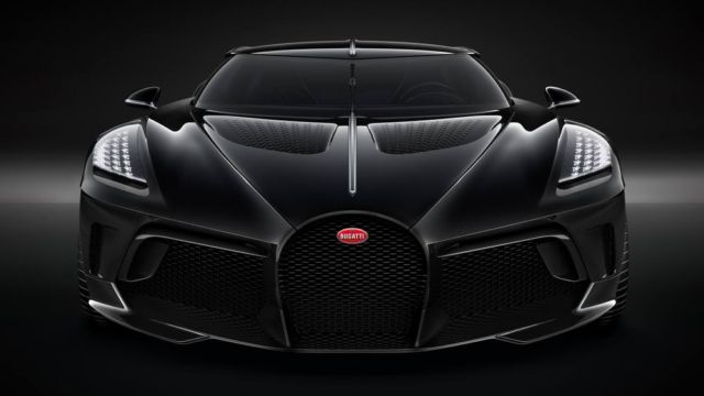 Bugatti La Voiture Noire Coupe unique Hyper Sports car (5)