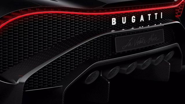 Bugatti La Voiture Noire Coupe unique Hyper Sports car (2)