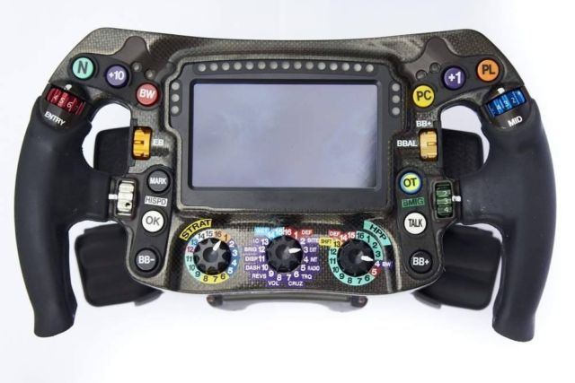How does a Formula 1 steering wheel work (5)