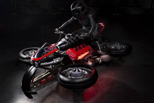 Moto Volante flying motorcycle 
