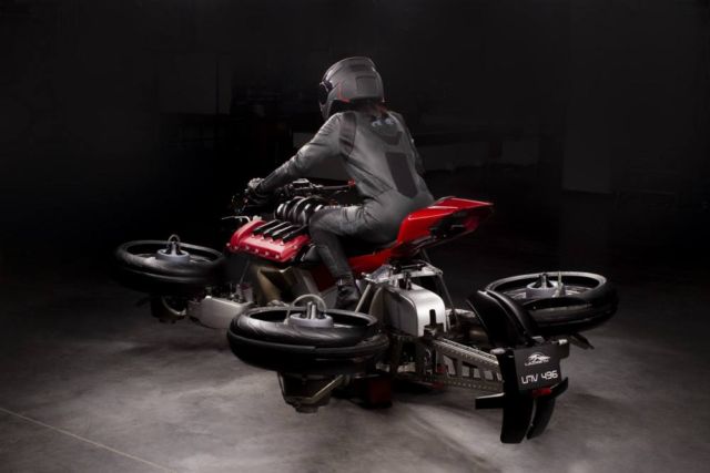 Moto Volante flying motorcycle 