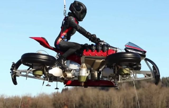 Moto Volante flying motorcycle 