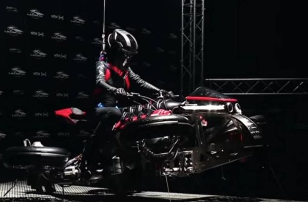 moto volante flying motorcycle