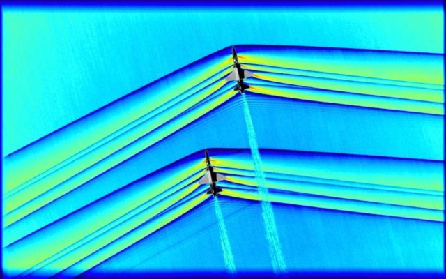 NASA Captures Supersonic Shock Interaction (2)