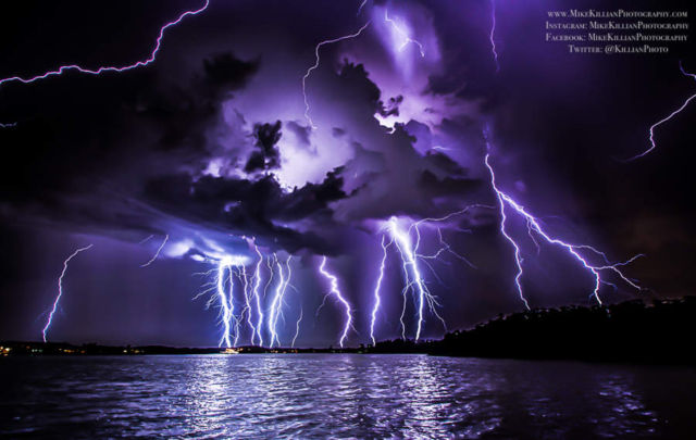 Record-Breaking Thunderstorm Voltage