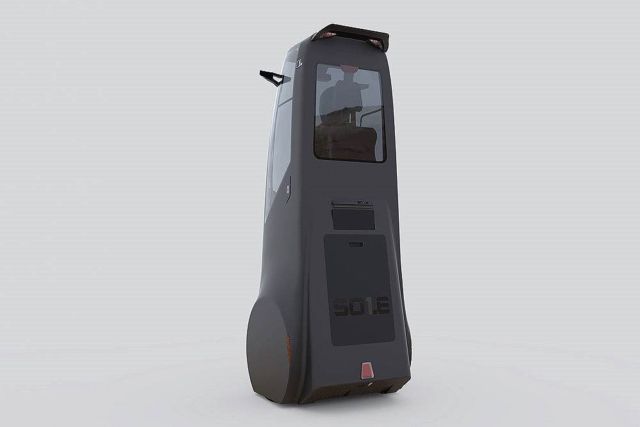 Sole single user Stand-Up vehicle