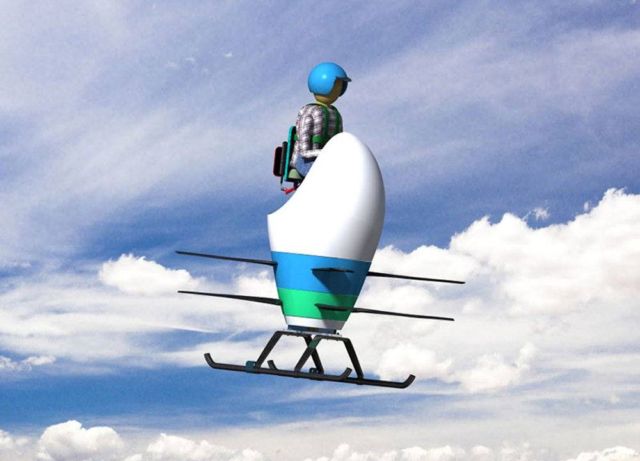 Winner of Boeing's VTOL Personal Flying Device (1)