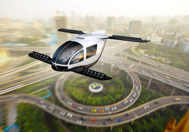 Assessing the role of Flying Cars in sustainable mobility