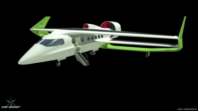 Faradair Hybrid Electric commercial plane (5)