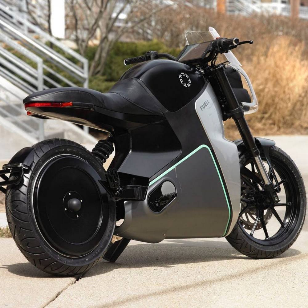 Flow electric motorcycle | WordlessTech