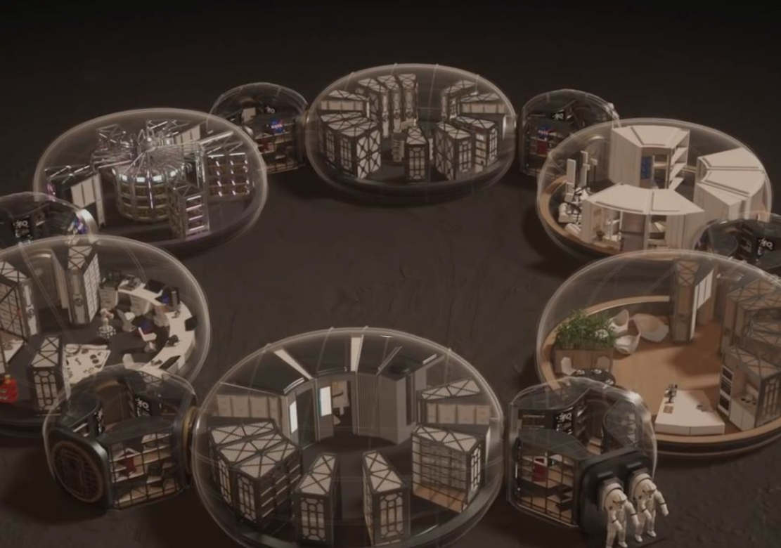 Mars 3D Printed Habitat concept