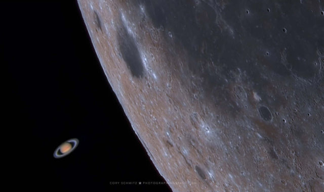 Moon Occults Saturn 