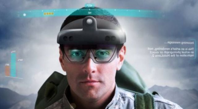 The Army will use Microsoft's high-tech HoloLens goggles 