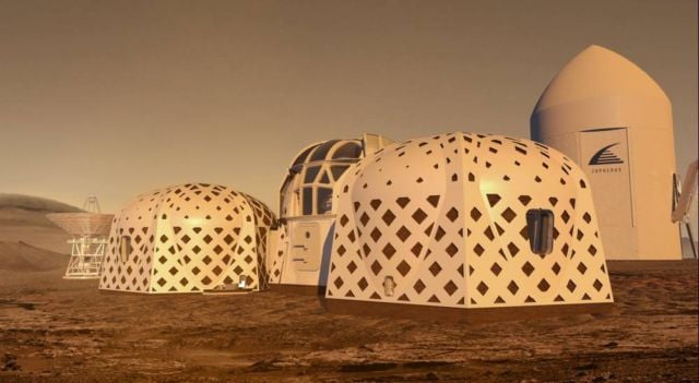 Winners of 3D-printed Space Habitats