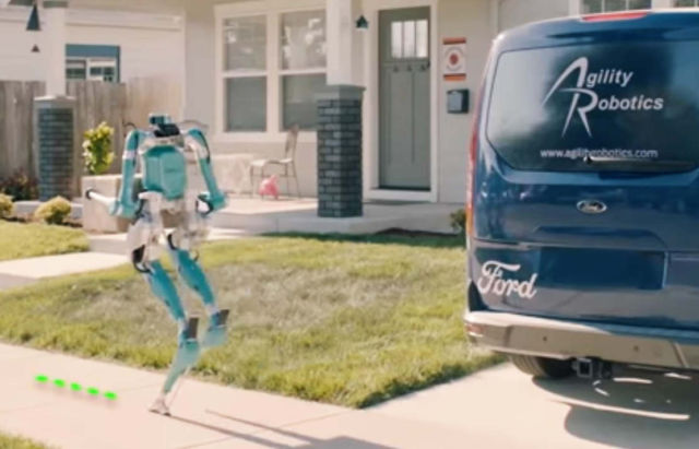 Autonomous Robot to bring deliveries to your door