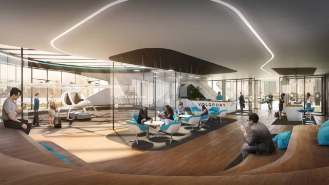 Air Taxi Volo-Port to be Built by End of 2019