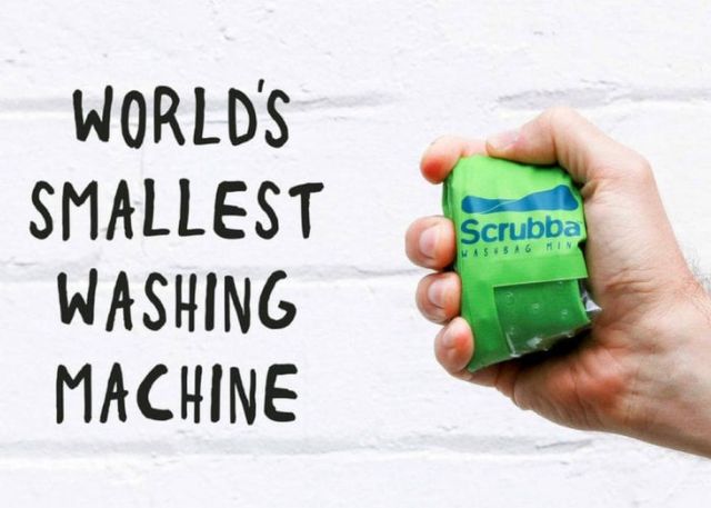 Scrubba- the smallest Washing Machine