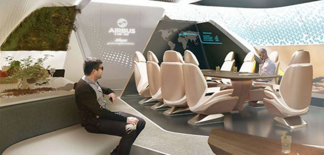 AMAC Aerospace and Pininfarina Cabin Concept