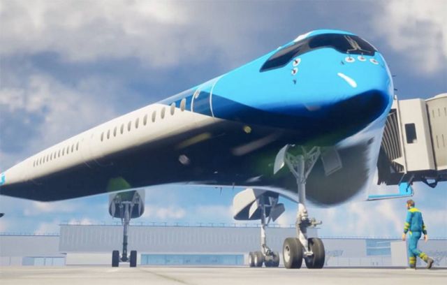 Flying-V Airliner concept (1)
