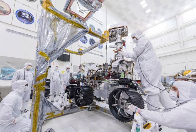 NASA put Wheels on Mars 2020 Rover