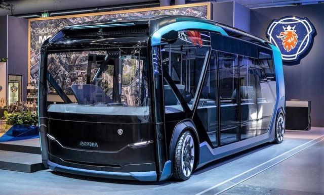 Scania NXT electric autonomous vehicle