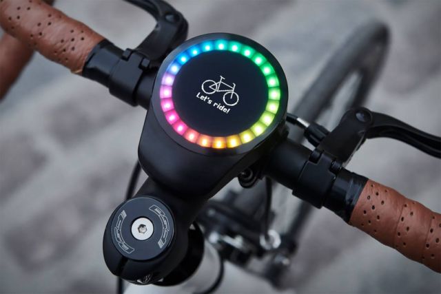 SmartHalo 2 minimalist smart biking device 