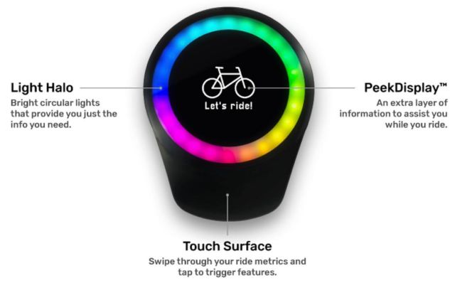 SmartHalo 2 minimalist smart biking device (2)