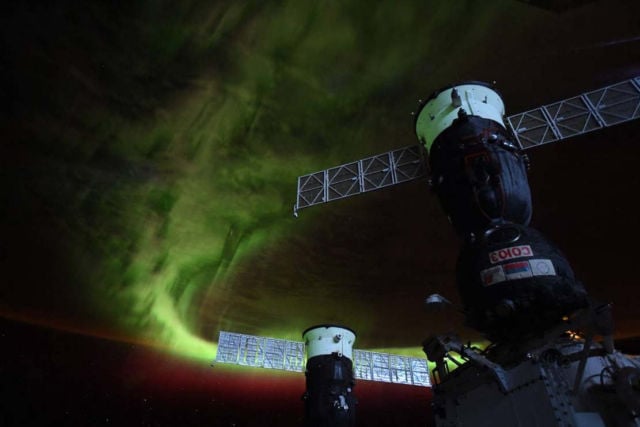 Stunning Aurora from the Space Station 1