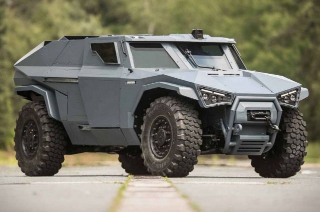 Arquus Scarabee Armored Vehicle 
