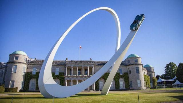 Goodwood Festival of Speed 2019 by sculptor Gerry Judah (5)