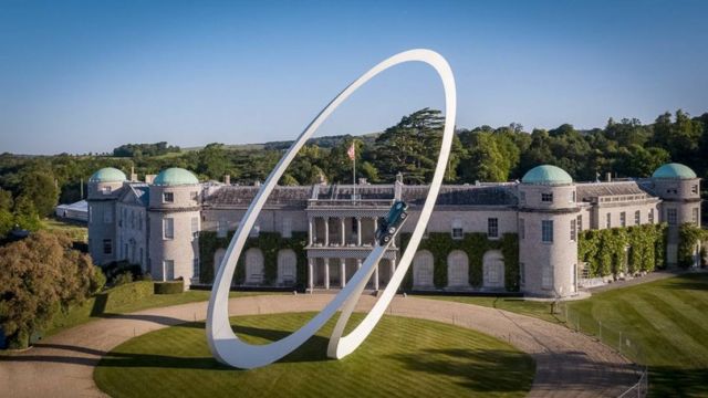 Goodwood Festival of Speed 2019 by sculptor Gerry Judah (4)