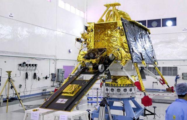 India successfully launches its first Lunar Lander