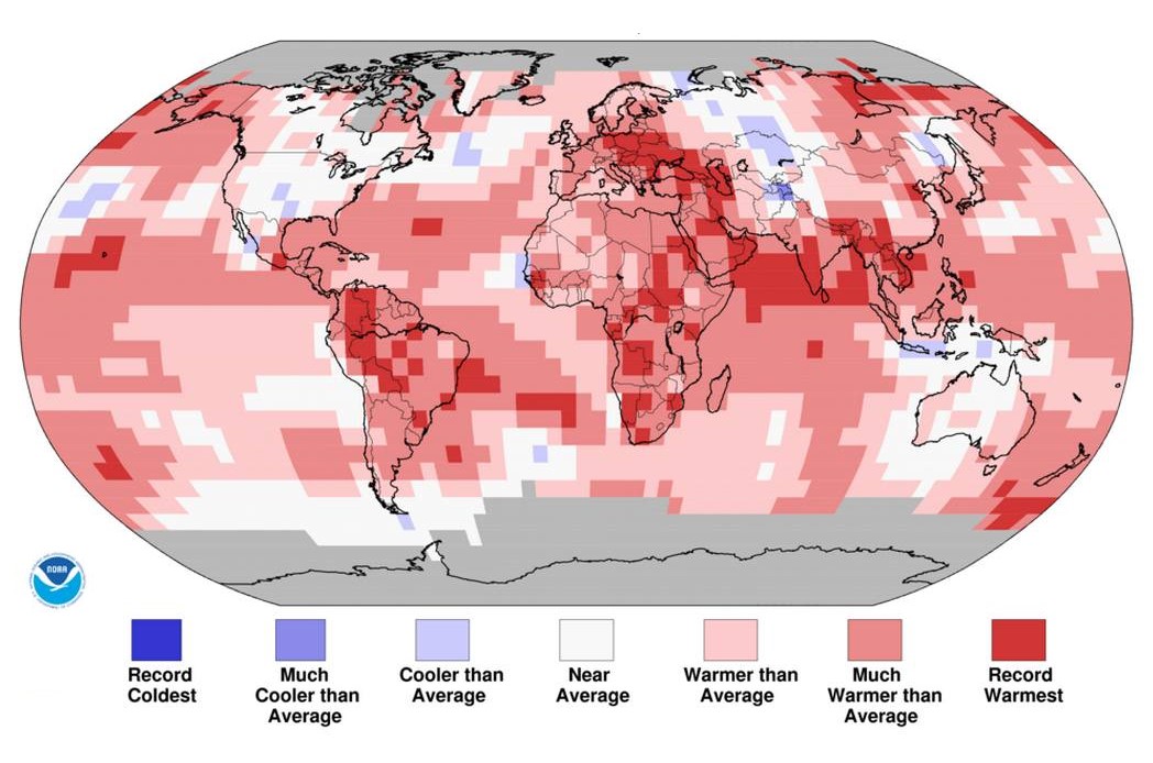 June 2019 hottest on record for Earth