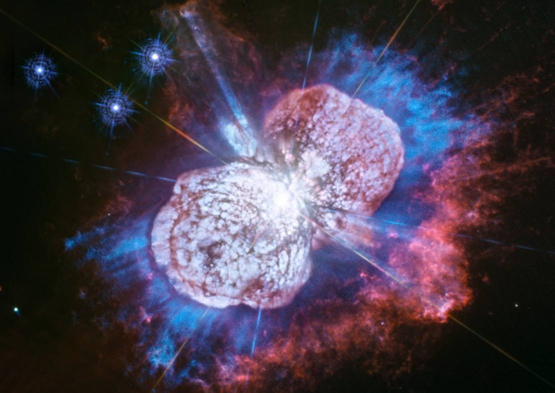 Eta Carinae nebula in Ultraviolet