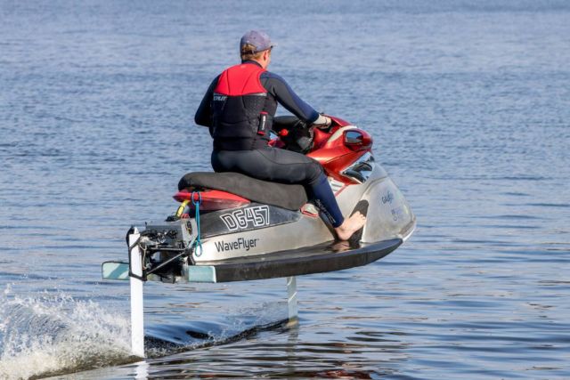 Electro Nautic hydrofoil jet-ski