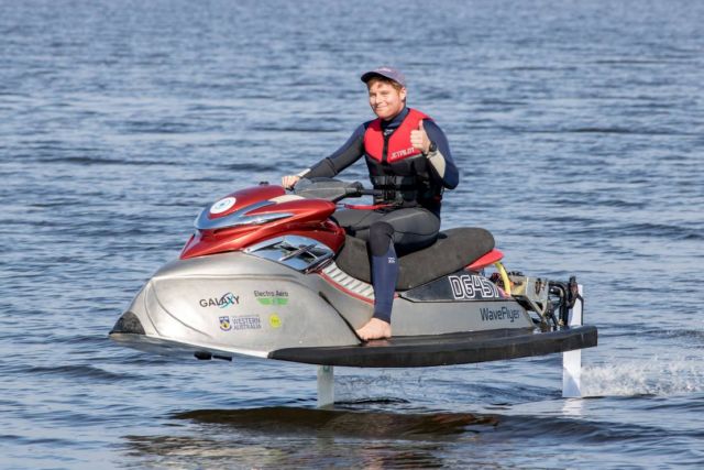 Electro Nautic hydrofoil jet-ski