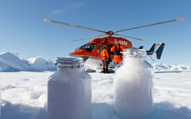 Microplastics found in Arctic snow