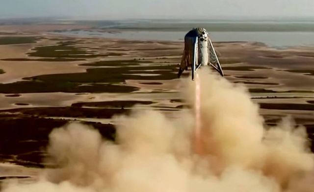SpaceX Starhopper 150 meter Test Flight
