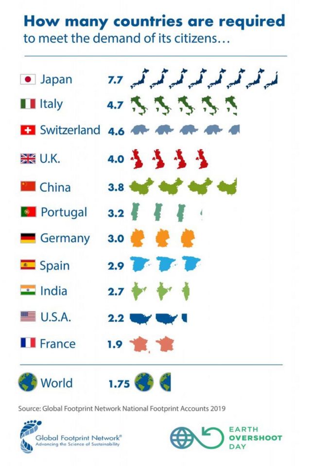 Earth's Resources for the Year