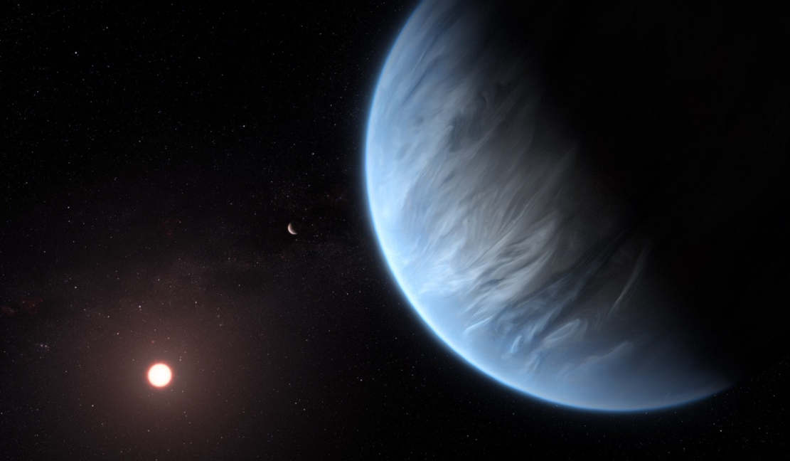 First Exoplanet discovered with Water