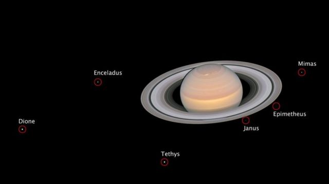 Hubble’s Newest Image of Saturn