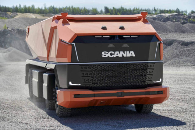 Scania AXL- Cabless autonomous concept Truck