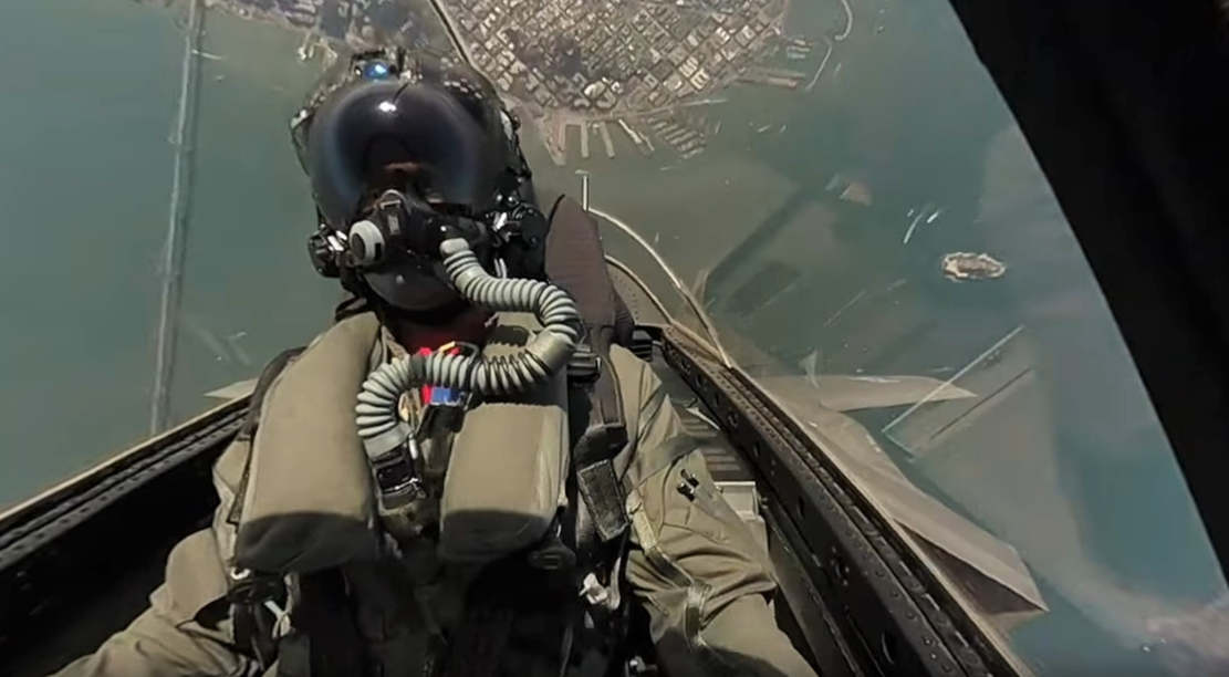 F-35 Demo Over San Francisco