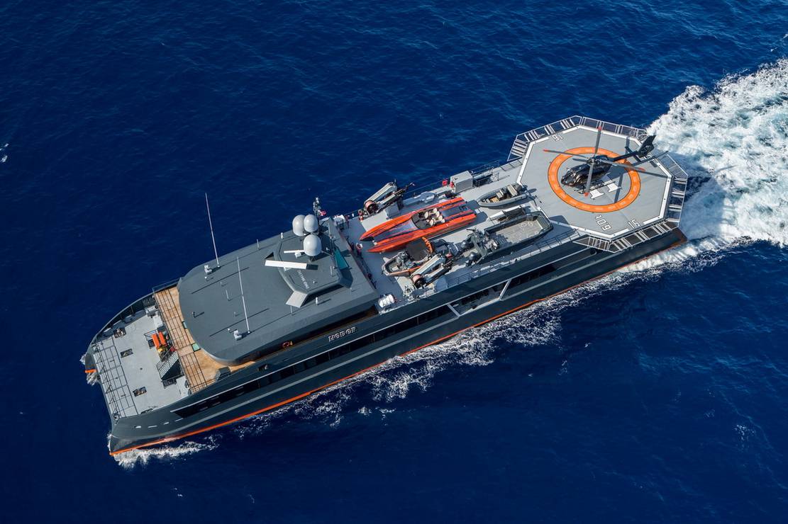 Hodor 217ft Catamaran luxury back-up ship (13)