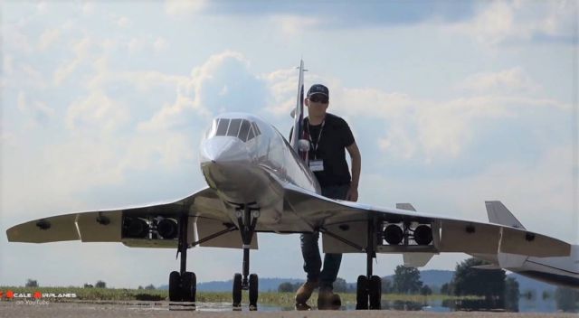 Largest Rc Concorde 