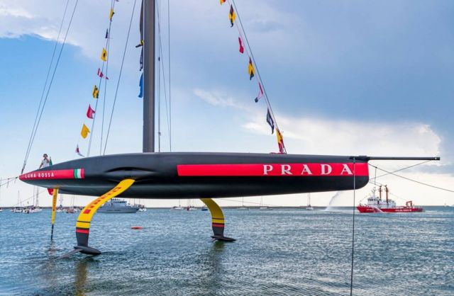 Prada AC75 Luna Rossa monohull