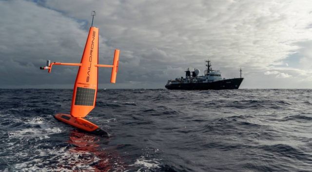 Saildrone USV Completes first Atlantic Crossing